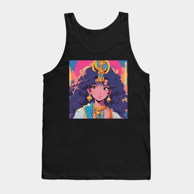 Hindu Anime Girl Tank Top by Souls.Print